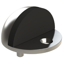 Architectural Half Moon Stainless Steel Door Stop