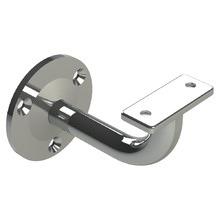 Extended Flat Top Exposed Stair Rail Bracket