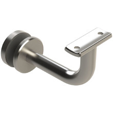 Extended Curved Top Concealed Bracket for Glass