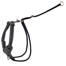 Black Control Stop Pull Harness