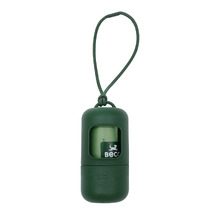 15 Piece Poop Bag Dispenser with Unscented Poop Bags