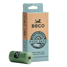 60 Piece Mint Scented Poop Bags