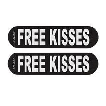 Free Kiss Pet Harness Badges (Set of 2)