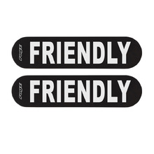 Friendly Pet Harness Badges (Set of 2)