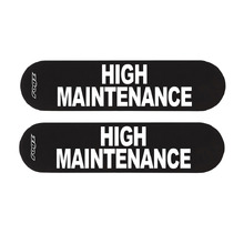 High Maintenance Pet Harness Badges (Set of 2)