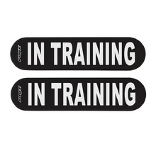 In Training Pet Harness Badges (Set of 2)