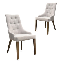 Lorwie Tufted Dining Chairs (Set of 2)