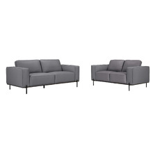 Elton 4.5 Seater Leather Sofa