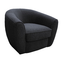 Carlon Boucle Swivel Armchair