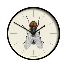Newgate Number Three Londonetti X Fly Wall Clock