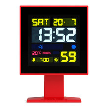 Newgate Monolith LCD Alarm Clock