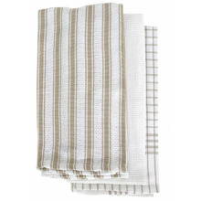 3 Piece Gardenia Cotton Teatowel Set