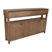 Clark 2 Drawer Shoe Cabinet