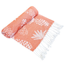 Pineapple Recycled Turkish Cotton-Blend Beach Towel