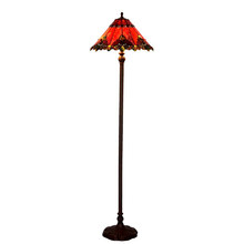King Stained Glass Floor Lamp