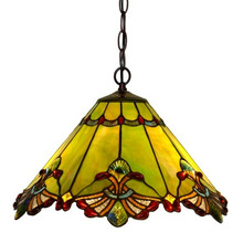 Secret Garden Glass Tiffany Pendant Light