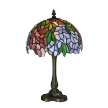 Wisteria Multi-Color Leadlight Tiffany Glass Table Lamp