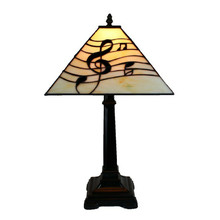 Music Symbol Leadlight Tiffany Table Lamp