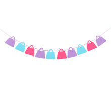 Bag Purple Bunting