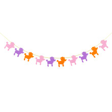 Dog Red Bunting