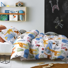 Little Jungle Glow in the Dark Quilt Cover Set