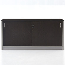 Buffet Sliding Door in Wenge / Silver