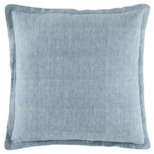 Sage Tailored Linen Cushion