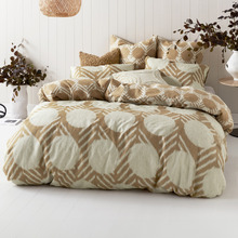 Toffee Decker Quilt Cover Set
