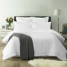 White Deluxe Tailored Cotton Quilt Cover Set
