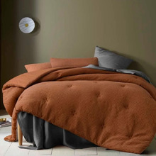 Tobacco Soho Waffle Comforter Set