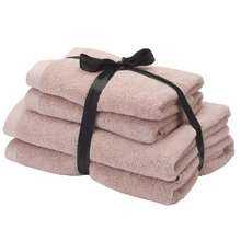 4 Piece Luxury Egyptian Cotton Bath & Guest Towel Set