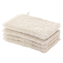 Luxury Egyptian Cotton Wash Mitts (Set of 4)