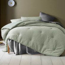 Sage Soho Waffle Comforter Set