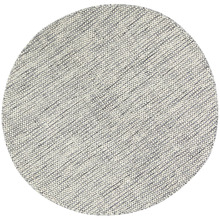 Grey Skandi Wool-Blend Round Rug