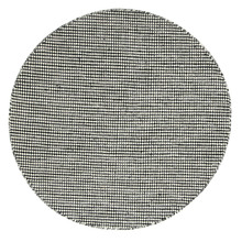 Charcoal Skandi Round Wool Rug