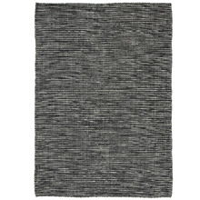 Black & White Skandi Wool-Blend Rug