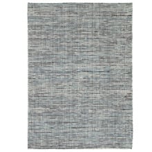 Teal Skandi Hand-Woven Wool Rug