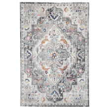 Grey Adeline Power-Loomed Rug