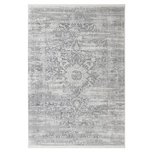 Grey Bloom Oriental Rug