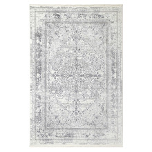 Grey CrusadeVintage-Style Oriental Rug