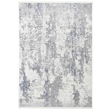 Grey Cloud Abstract Rug