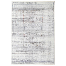 Grey Inka Citadel Oriental Rug