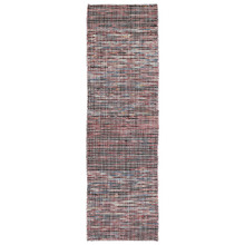 Multi-Coloured Hand-Woven Wool Runner