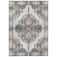 Charcoal & Beige Caelum Hand-Tufted Rug
