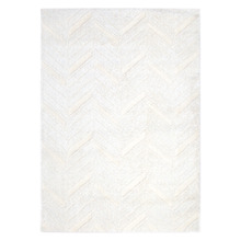 Cream Hanno Shag Area Rug