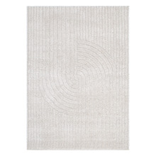 Beige Aluna Shag Area Rug