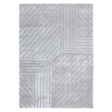 Grey Elara Shag Area Rug
