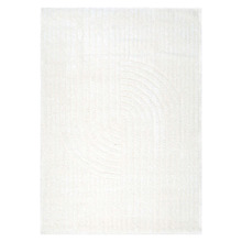 Cream Aluna Shag Area Rug