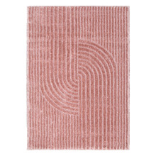 Blush Aluna Shag Area Rug