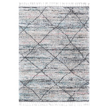 Ana Shaggy Trellis Power-Loomed Rug